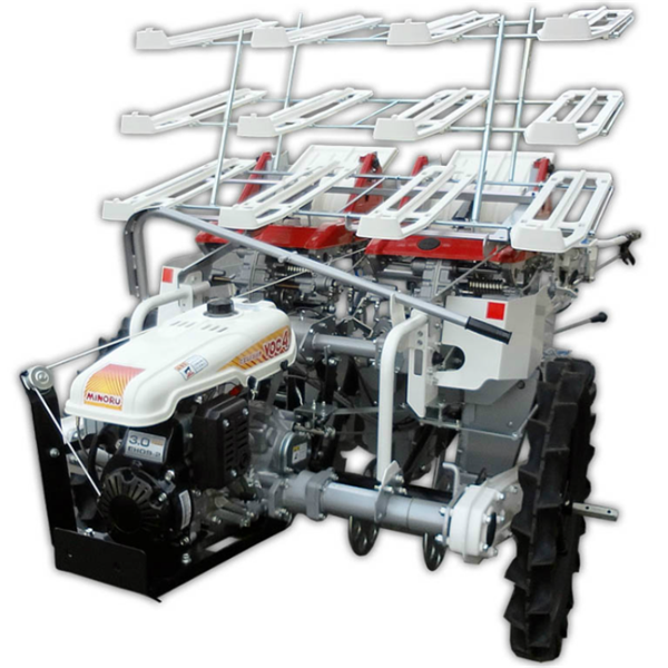 MINORU日本進口步行式4行白洋蔥移栽機OPK40