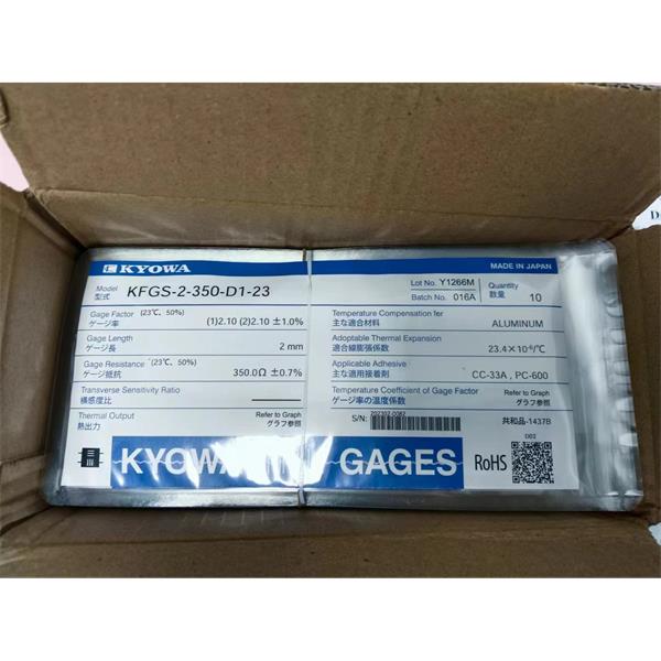 日本KYOWA應力測量應變片KFGS-10-120-D16-16 L15C3S