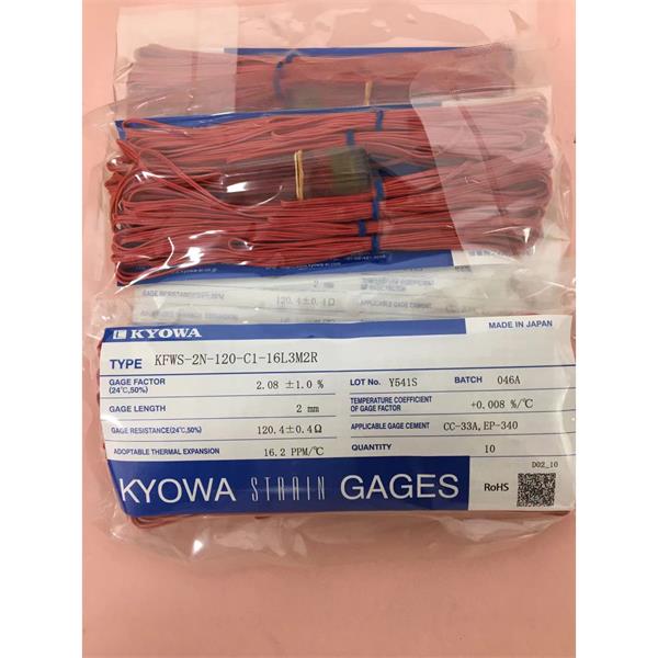 日本原裝進口KYOWA應變片KFGS-5-500-C1-23 R30C3