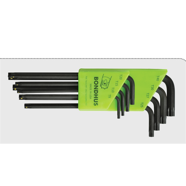 美國Bondhus波頓 短公制 六角 L 型扳手 單個	25409