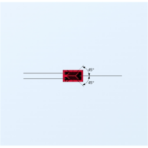 日本KYOWA共和帶保護殼箔式應變片KCH 350Ω2軸重疊配置KCH-5A-2