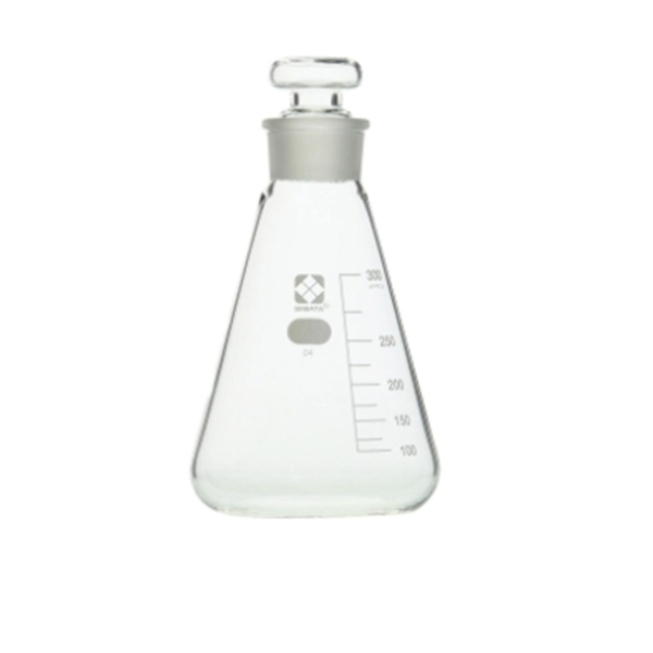 日本SIBATA柴田科學  普通滑動共塞式錐形瓶010330-050A