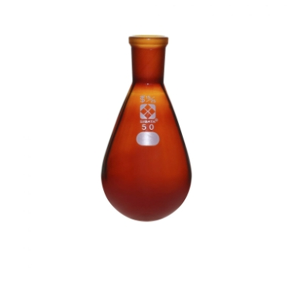 日本SIBATA柴田科學滑動茄子瓶棕色005270-24500