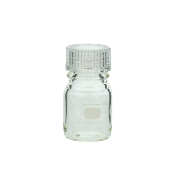 日本SIBATA柴田科學帶透明蓋的耐熱螺口瓶 017200-7503A