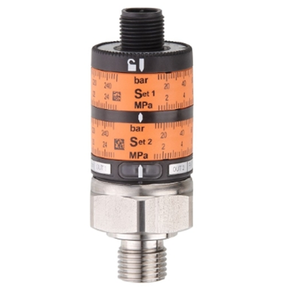 德國IFM易福門帶直觀開關點設定的壓力傳感器PK5723 PK-025-SFR14-PSPKG/US/ /W