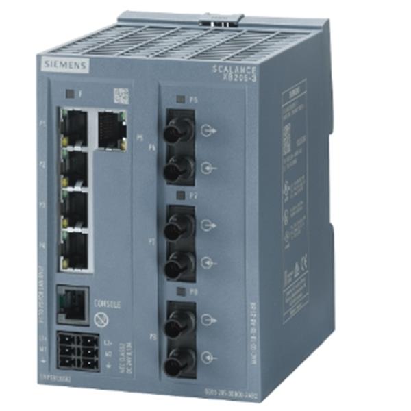 德國SIEMENS西門子 工業以太網交換機 6GK5208-0RA00-2AC2