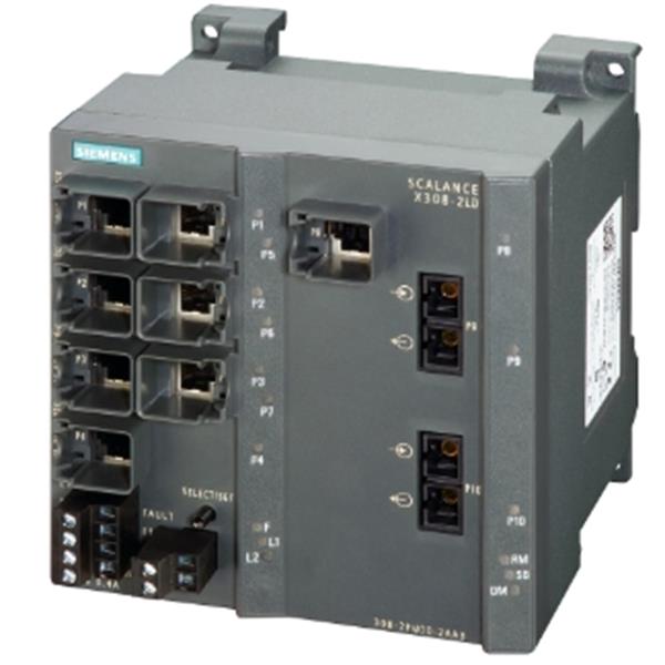 德國SIEMENS西門子 工業以太網交換機 6GK5208-0RA00-2AC2