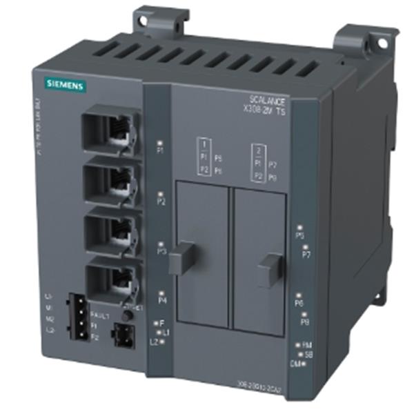 德國SIEMENS西門子 工業以太網交換機 6GK5208-0RA00-2AC2