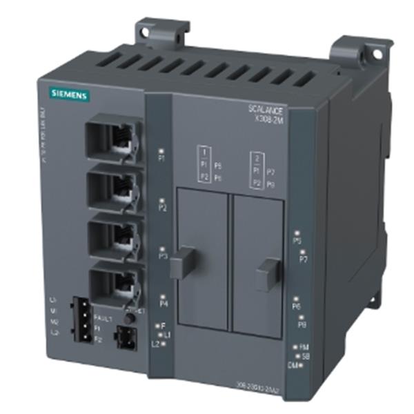 德國SIEMENS西門子 工業以太網交換機 6GK5208-0RA00-2AC2