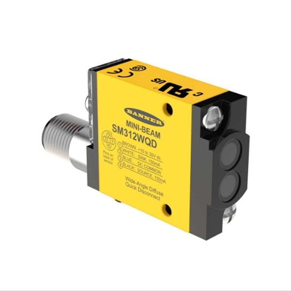 BANNER邦納美國MINI-BEAM系列光電傳感器  SM2A312LVQDP