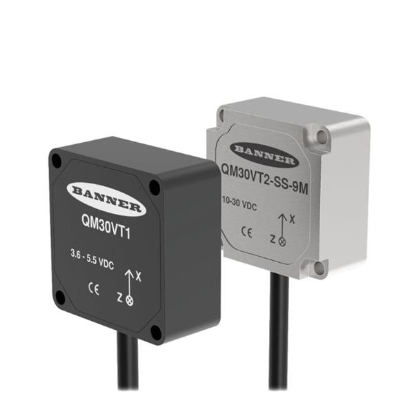 BANNER邦納美國振動傳感器 QM30VT 系列  QM30VT2-SS-9M