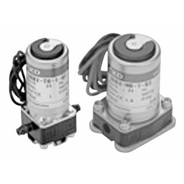 CKD喜開理多種流體小型直動式2通電磁閥USB3-T6-2-S2-DC24V