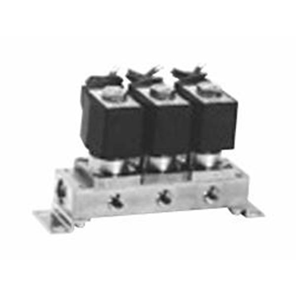 CKD喜開理多種流體直動式2通電磁集成閥GAB312G-7-10-DC 100V