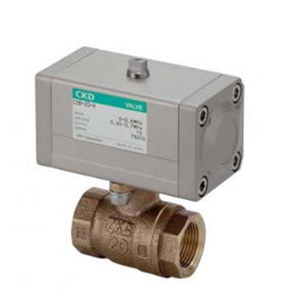 CKD喜開理蒸氣用氣控式球閥2通閥（緊湊型旋轉(zhuǎn)閥)CSB-40-W