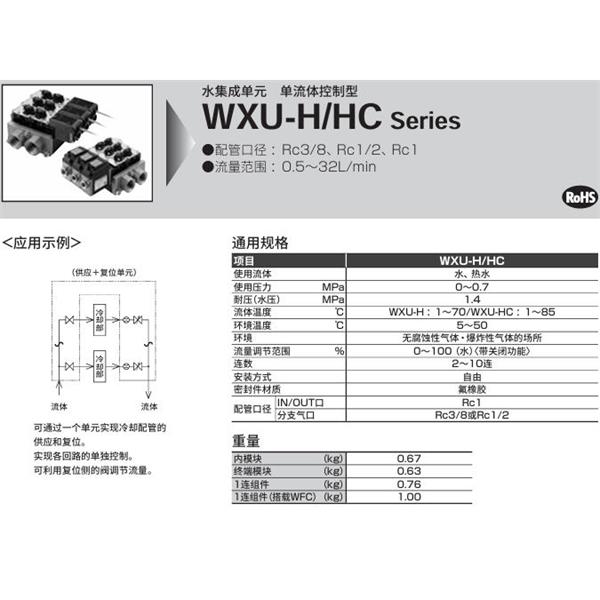 CKD喜開理水集成單元WXU-HC-6-W-10-150-PV